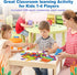 Wooden Magnetic Sight Word Fishing Game - Alphabet Puzzle for Toddlers Age 3-6 - Educational Homeschool Toy