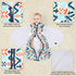 Swaddle,3-Way Blanket,100% 6-12 GUNTAIL Newborn Sleep Sack Baby Adjustable Wearable Rayon Cotton Swaddling Sleeping