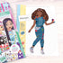 Make It Real – Fashion Design Sketchbook: City Style - Inspirational Coloring Book for Girls with Stencils and Stickers