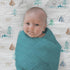 Set 4, 46x46 inches, SwaddleDesigns Cotton Muslin Swaddle Blankets for Baby Boy & Baby Girl, of Neutral Receiving