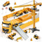 Kids Construction Truck Toys Set Excavator, Forklift,Bulldozer,Dump Trucks,Cement Truck,Road Roller, Alloy Construction