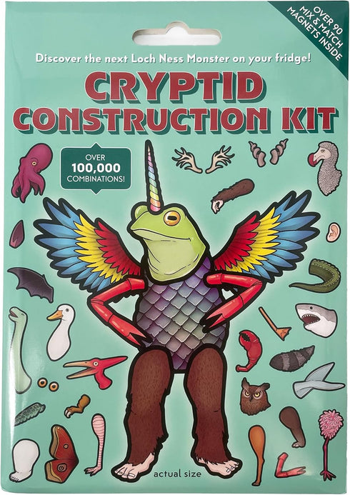 Cryptid Construction Kit - Funny Fridge Magnet Creature Creation Kit by Dissent