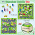 rifamee 2 1 Counting 3-5 in Magnetic Color and Number Maze Magnet Alphabet Double Sided Board Wood Puzzle Fine Motor