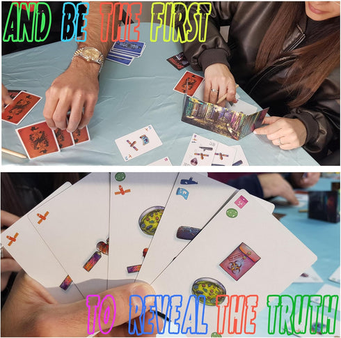 AGENT WHO? Social Mini Party Game Based on Deduction and Strategy | 2-5 Players | Perfect for Family Game Nights