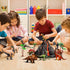 Large Volcano Set with 9 Realistic Dinosaur Action Figures, Simulated Eruptions with Sounds, Gift for Kids 2-10 Years