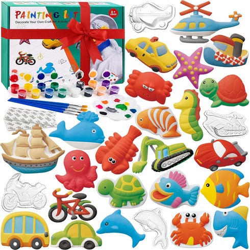 KODATEK 80 Piece Arts and Crafts for Kids Ages 4-8, Kids Paint