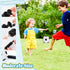 LovesTown 5PCS Sports Balls with Pump, 4" Inflatable Playground Balls with Duffle Bag for Toddlers Kids