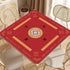 2F22E Mahjong Mat with Rules Card, Noise Reduction Non-Slip Mahjong Mat for Table Board Games Table Mat, Card Games