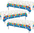 PHOGARY Science Tablecloths 3 PCS Plastic Laboratory Party Table Covers for Kids Birthday Science Party, 51 x 86 Inches