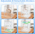 Countertop, Baby Bottle Storage Organizer for X-Large Clear Bottle Organizer, Baby Bottle Storage Organizer