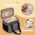 S1 S2, Luxja Double Layer Breast Pump Bag Compatible with Spectra and Pump Bag for Breast Pump and Extra Parts