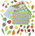 hand2mind Sensory Leaves Math Activity Set - Pattern Play, Shape Puzzle, and Sorting Toy for Toddlers, Kindergarten