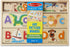 Melissa & Doug ABC Picture Boards - Educational Toy with 13 Double-Sided Wooden Boards and 52 Letters