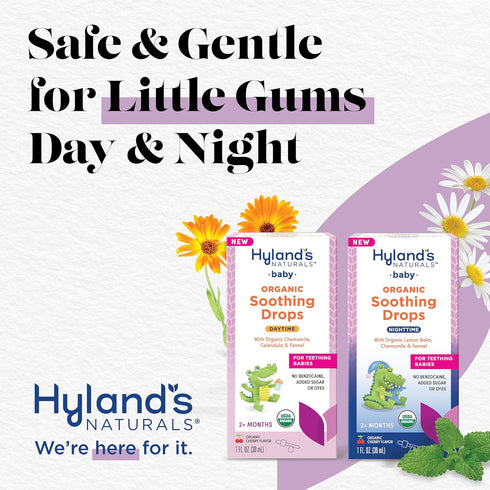 Hyland's Baby Organic Daytime Soothing Drops | 1 oz