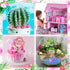 HFAYDZSW 300Pcs Mini Resin Flamingo Ducks, Cute Figurines for Cake Topper, Garden, Dollhouse, Landscape, Aquarium