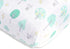 SwaddleDesigns Softest Cotton Muslin Fitted Crib Sheet for Baby Boy & Girl, Green Woodland