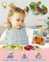Bekayshad Wooden Puzzles - Toddler Toys for 1-3 Year Old Boys Girls, Animal Jigsaw Puzzles