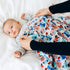 Roo and Bear 47 47 Inch, 2 Pack Muslin Swaddle Blankets for Newborn Baby, Buttery Soft and Breathable Receiving Blanket