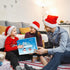 24 Pack Build a Snowman Kit, Snowman Kit Inspiring DIY Christmas Crafts for Kids, Creative Air Dry Clay Modeling Indoor