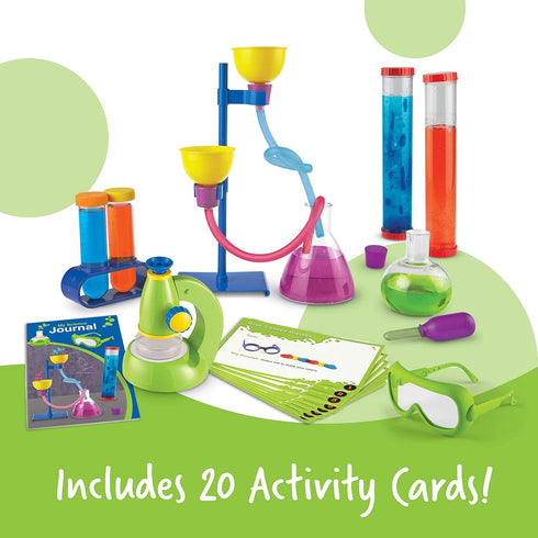 Learning Resources Primary Science Deluxe Lab Set - 45 Pieces, STEM Toys for Preschool Science Experiments