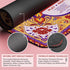 3333", 3mm LZSIG Mahjong Mat with Rules Thickened Anti-Slip American Mahjong Table Mat with Portable Carry Bag, Durable