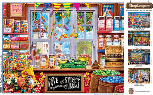 MasterPieces 750 Piece Jigsaw Puzzle - Love is Sweet, 18"x24" for Adults, Family, or Youth
