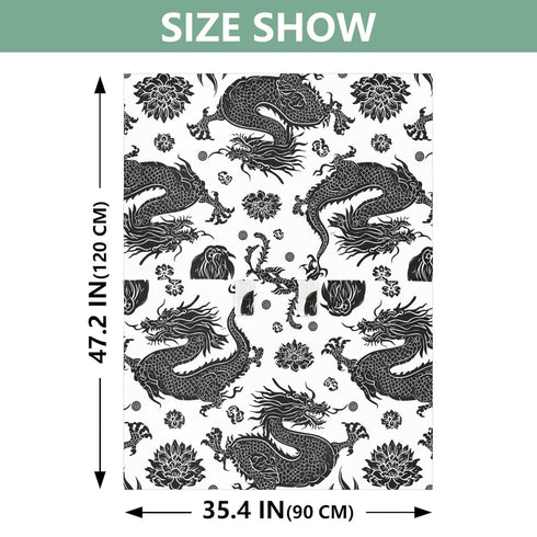 Mazeann Black Dragon Car Seat Cover Baby Breathable Soft Infant Carseat Covers Canopies Babies Carrier Covers for Girl
