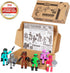 Zing Stikbot Off The Grid Pack - Set of 6 Poseable Action Figures with Weapons and Accessories
