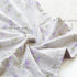 Baby Blankets for Unisex Boys Girls, Super Soft Minky Blankets with Breathable Muslin Cotton Front, Floral Printed