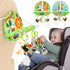 Dr.Rapeti Baby Travel Car Seat Toy for Rear Facing Infants 0-12 Months - Double Sided Activity Entertainment Gift