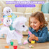 Ylpaprm White Walking Pony with Leash Toy Horses Electric Ponie That Walks,Plush Horse Toy for Kid Talking Musical