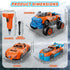 Pup Go 3-in-1 3 4 5 6 7, 43 Take Apart Car for Boys Ages Building Toys with Electric Drill, Pcs Construction Toy Truck