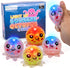 ArtCreativity Jumbo Light Up Squishy Octopus Toys Set of 4 Fidget Sensory