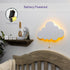 17.7 11.2 1.5-in Lumipets Cloud Nursery Decor, Cloud Night Light, Kids Wall Light, Battery Operated LED Lights