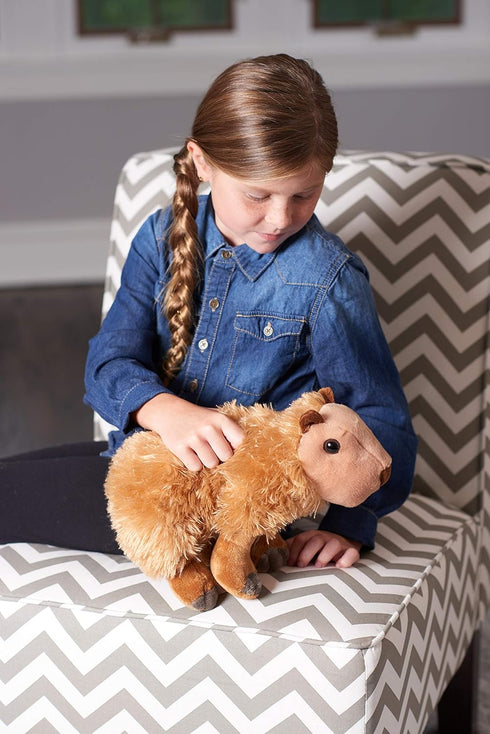 Wild Republic Cuddlekins Capybara Plush Toy, 12 Inches, Stuffed Animal Gifts for Kids