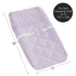 Sweet Jojo Designs Purple Floral Rose Girl Baby Nursery Changing Pad Cover - Solid Light Lavender Flower Luxurious