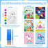 Rotu 4-8, 30 Pack 210Pcs Water Coloring Books for Kids Party Favors for Kids Birthday Gifts Classroom Prizes Goodie