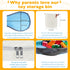 15" 15" 16" SAM AND MABEL XXL Toy Storage Organizer with Play Mat x x Storage Bin for Kids' Playroom, Foldable Nursery