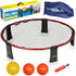 Triumph Sports Rallyball Set, Includes Net Target, Two 3.5" Balls, One 5" Ball, Inflating Pump and Carry Bag
