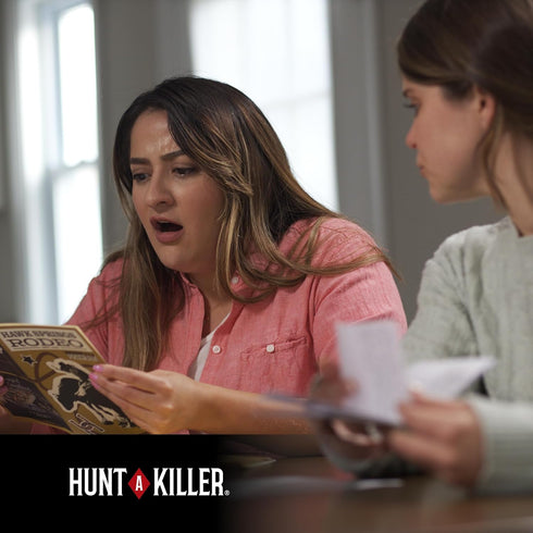 Hunt A Killer R.I.P at The Rodeo, Solve a Murder of a Rodeo Clown, Crime Solving Game for Adults, Game Night Fun