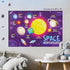 Glow in The Dark 100 Piece Galaxy Puzzle for Kids - Space Jigsaw Puzzles Toys for Boys & Girls Ages 6-8 - Christmas Birthday Gifts for Age 6 7 8 Year Old Toddler Boy Girl Gift - Planet Toys