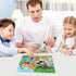 Puzzles for Kids Ages 4-8 100 Pieces - Educational Learning Jigsaw Puzzles in Metal Box for Boys and Girls