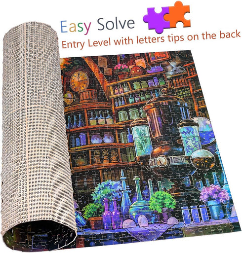 Ingooood 1000 Piece Jigsaw Puzzle for Adults - Fantasy Series Exhibition Bookstore_IG-1217
