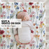 Little Grape Land Crib Sheets for Girls and Boys, 2pk Baby Crib Fitted Sheet for Standard Size Crib