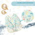 Mess-Free Long Sleeve Baby Feeding Smock - Waterproof Bibs for Infants and Toddlers