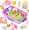 Carolart Pet Sensory bin,Dog and Cat Sandbox for Kids,Kids Play Sand Kit,Pet