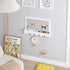 2 1 UTEX in Building Block Wall Panel for Kids with Shelf and Hooks, Wood Wall Shelf for Playroom, Nursery