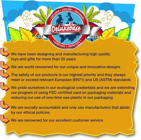 Wolf from Deluxebase. Friction Powered Monster Truck Toys with Cool Animal Riders, Great car Toys and Wolf Toys