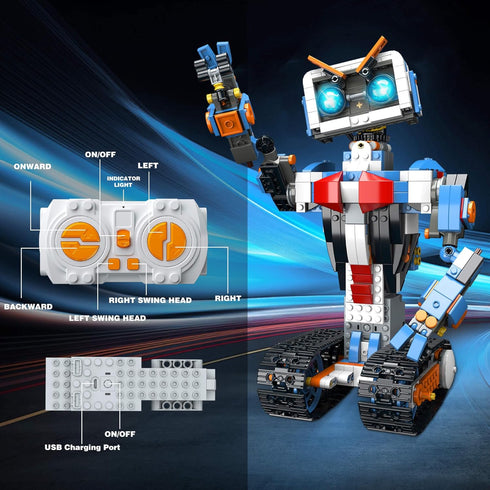 8-12 8-13, Sets (623 PIKARO Robot Robotics for Kids Ages Boys Girls with App & Remote Control, stem Toys for Boys Age