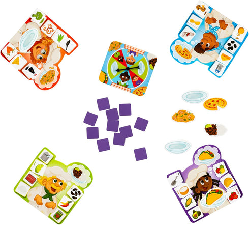 3-6, 2-4 Orchard Toys Crazy Chefs Game - New Art, Help The Crazy Chefs Gather Their Ingredients & Utensils to Prepare a